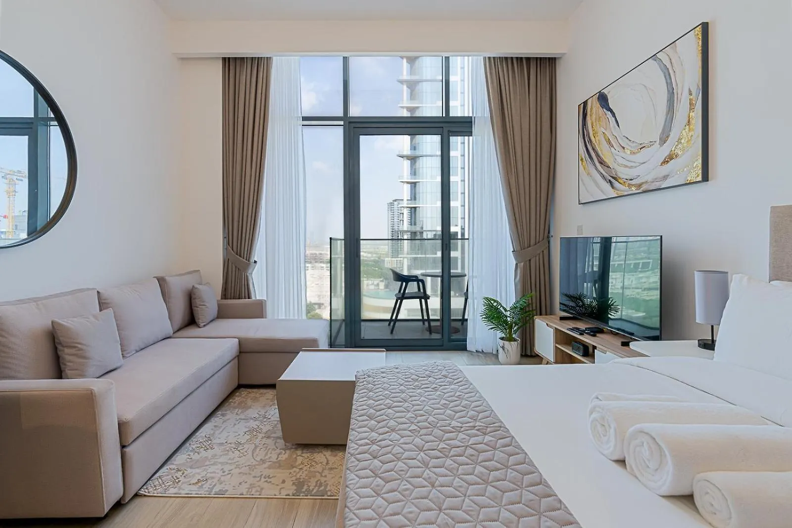 Studio Apartment Near Al Quoz Pond Park Dubai 0*,