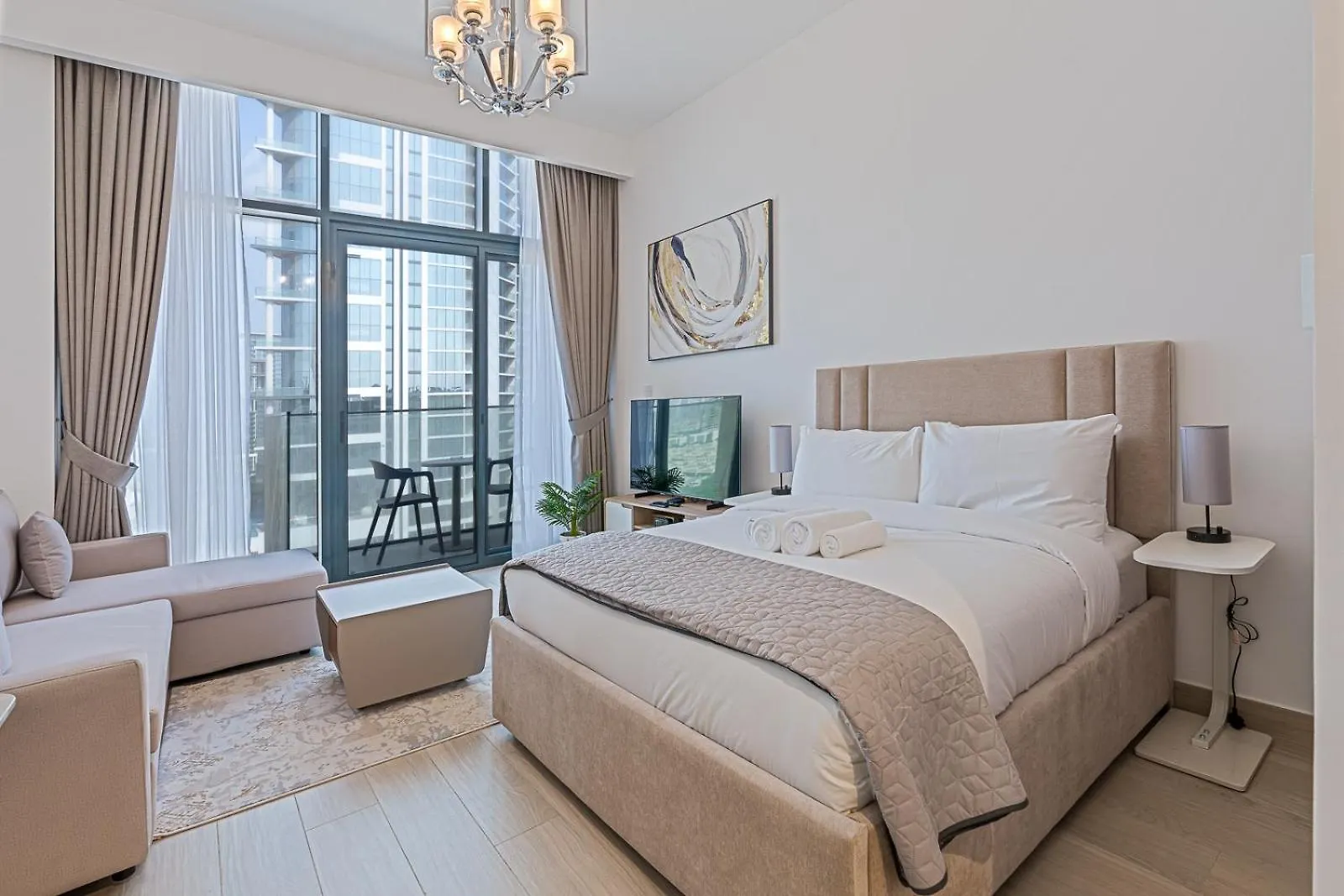Studio Apartment Near Al Quoz Pond Park Dubai